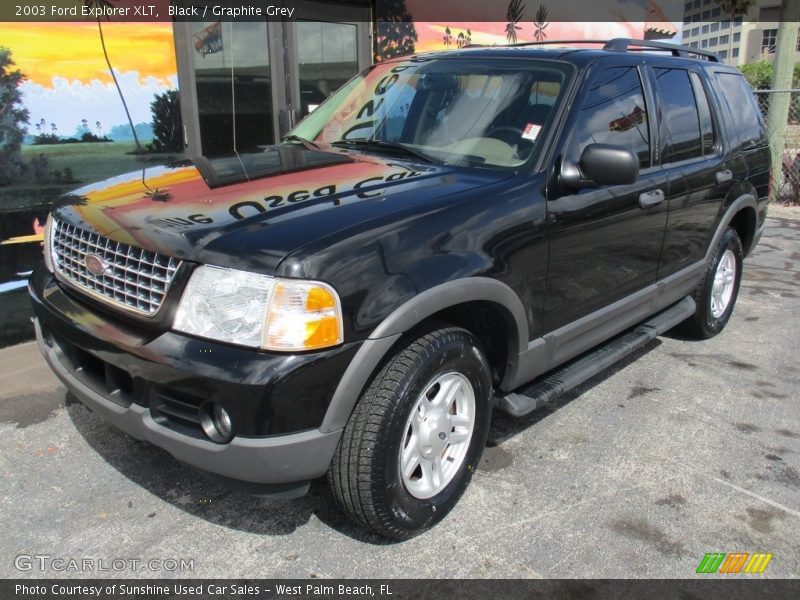 Black / Graphite Grey 2003 Ford Explorer XLT