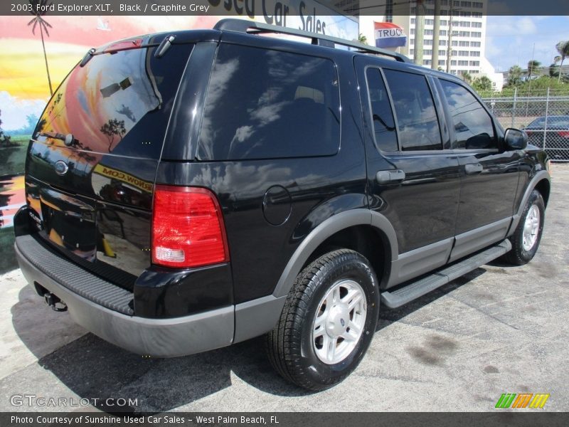 Black / Graphite Grey 2003 Ford Explorer XLT