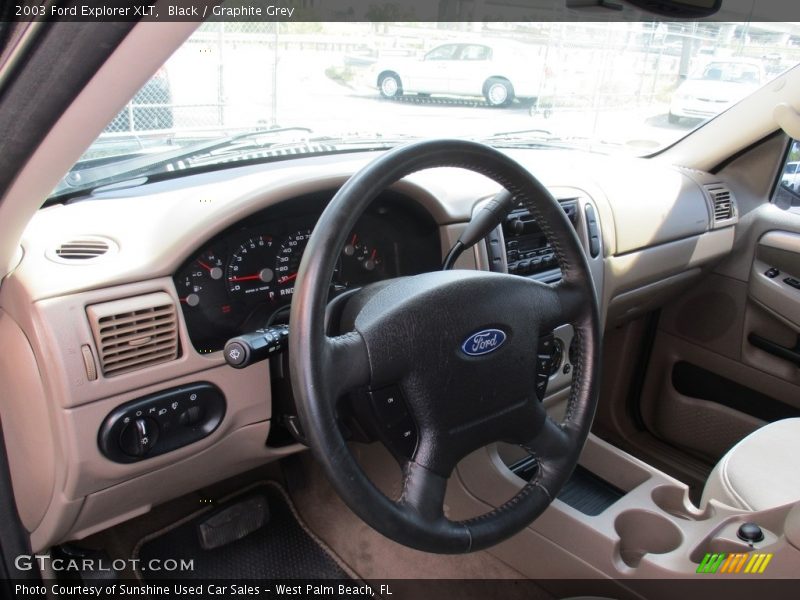Black / Graphite Grey 2003 Ford Explorer XLT
