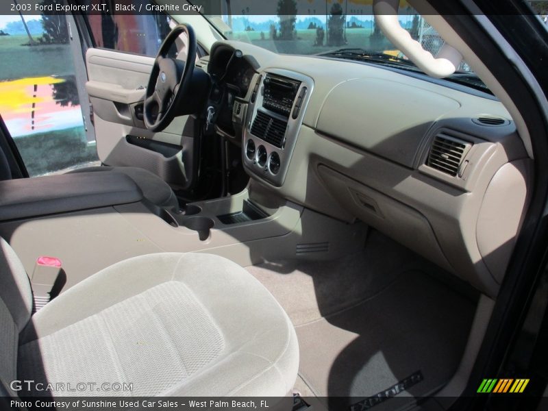 Black / Graphite Grey 2003 Ford Explorer XLT