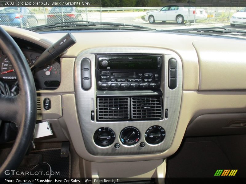 Black / Graphite Grey 2003 Ford Explorer XLT