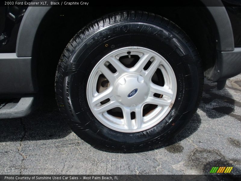 Black / Graphite Grey 2003 Ford Explorer XLT