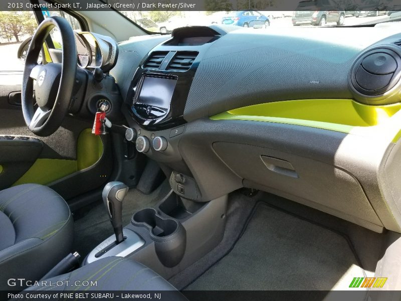 Jalapeno (Green) / Dark Pewter/Silver 2013 Chevrolet Spark LT