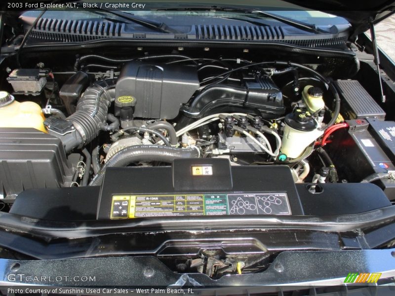 Black / Graphite Grey 2003 Ford Explorer XLT