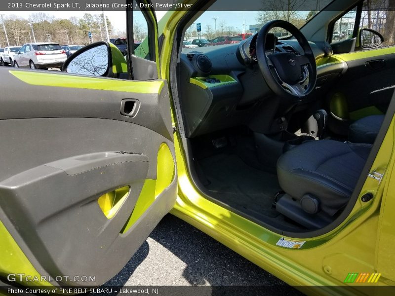 Jalapeno (Green) / Dark Pewter/Silver 2013 Chevrolet Spark LT