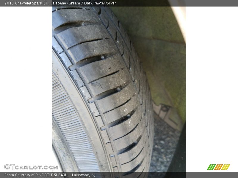 Jalapeno (Green) / Dark Pewter/Silver 2013 Chevrolet Spark LT