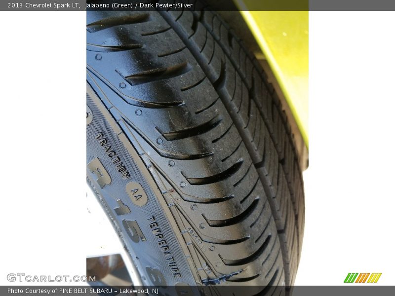 Jalapeno (Green) / Dark Pewter/Silver 2013 Chevrolet Spark LT