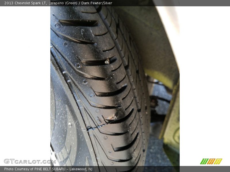 Jalapeno (Green) / Dark Pewter/Silver 2013 Chevrolet Spark LT