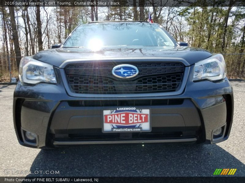 Crystal Black Silica / Black 2016 Subaru Forester 2.0XT Touring