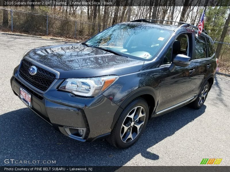 Crystal Black Silica / Black 2016 Subaru Forester 2.0XT Touring