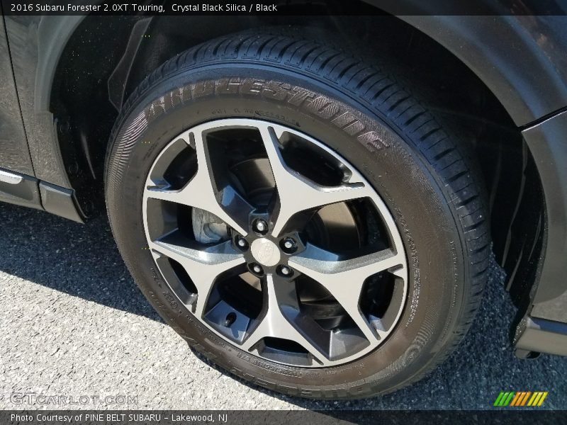 Crystal Black Silica / Black 2016 Subaru Forester 2.0XT Touring