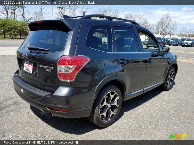 Crystal Black Silica / Black 2016 Subaru Forester 2.0XT Touring