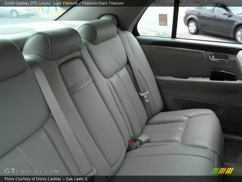 Light Platinum / Titanium/Dark Titanium 2008 Cadillac DTS Luxury
