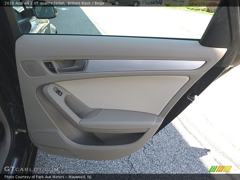 Door Panel of 2010 A4 2.0T quattro Sedan
