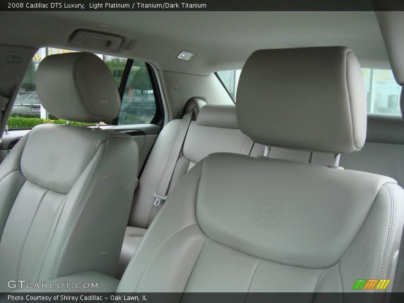Light Platinum / Titanium/Dark Titanium 2008 Cadillac DTS Luxury
