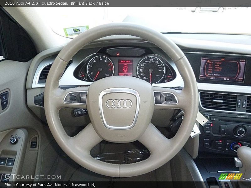  2010 A4 2.0T quattro Sedan Steering Wheel