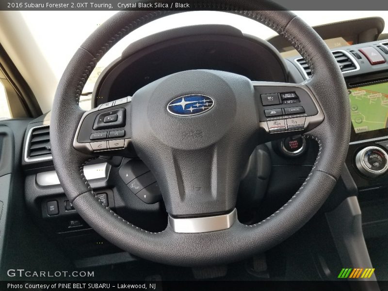 Crystal Black Silica / Black 2016 Subaru Forester 2.0XT Touring