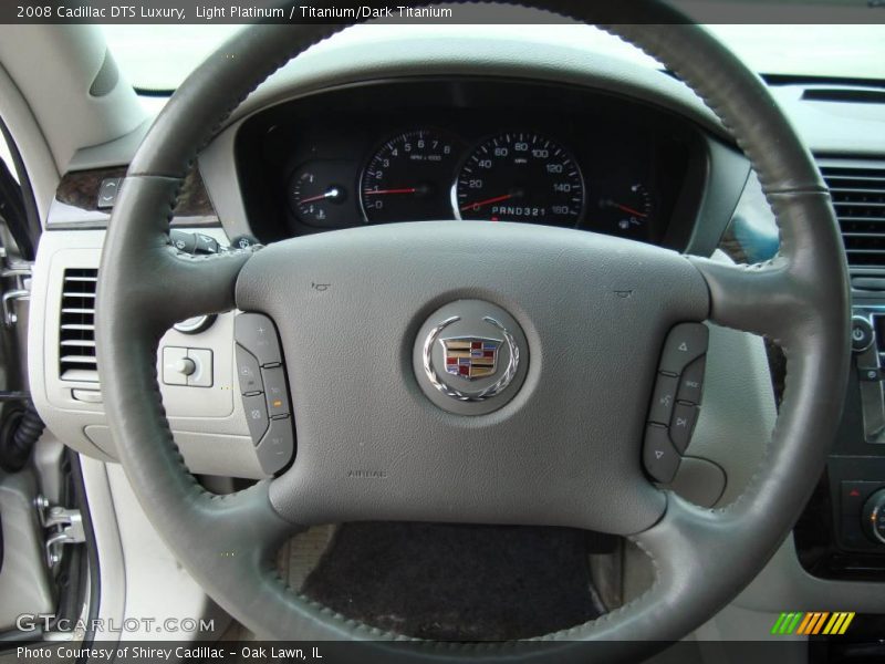 Light Platinum / Titanium/Dark Titanium 2008 Cadillac DTS Luxury