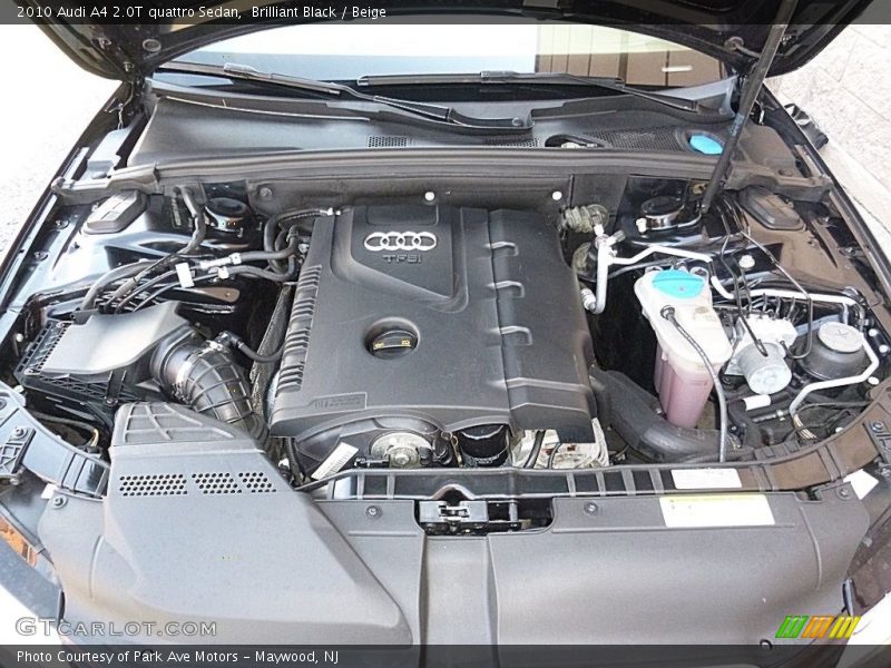  2010 A4 2.0T quattro Sedan Engine - 2.0 Liter FSI Turbocharged DOHC 16-Valve VVT 4 Cylinder