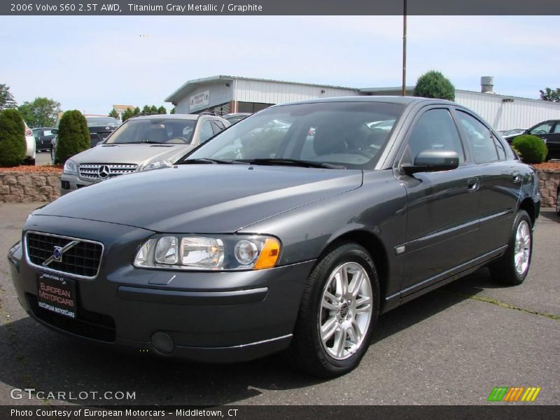 Titanium Gray Metallic / Graphite 2006 Volvo S60 2.5T AWD
