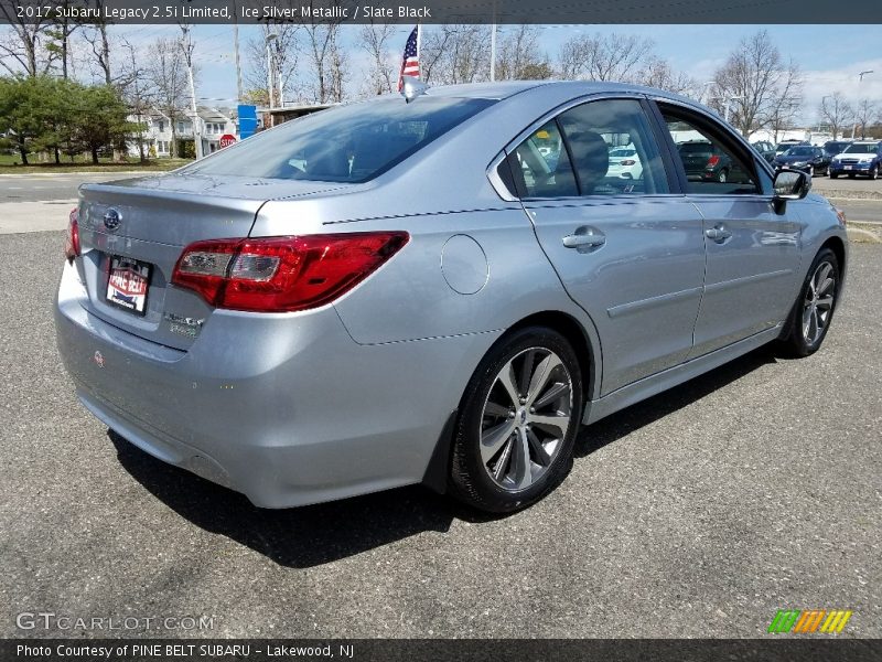 Ice Silver Metallic / Slate Black 2017 Subaru Legacy 2.5i Limited