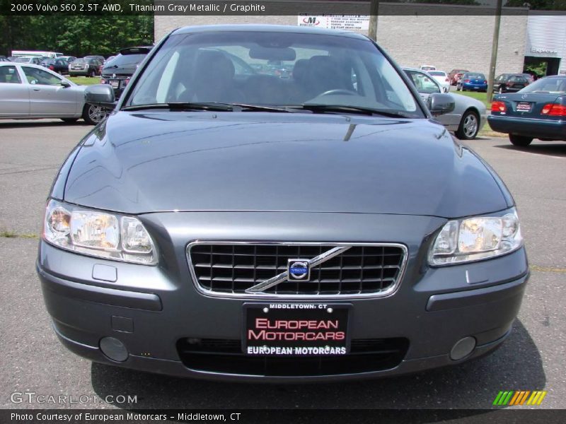 Titanium Gray Metallic / Graphite 2006 Volvo S60 2.5T AWD