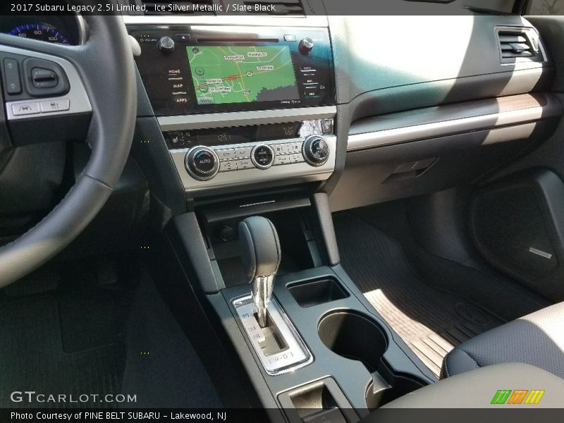 Ice Silver Metallic / Slate Black 2017 Subaru Legacy 2.5i Limited