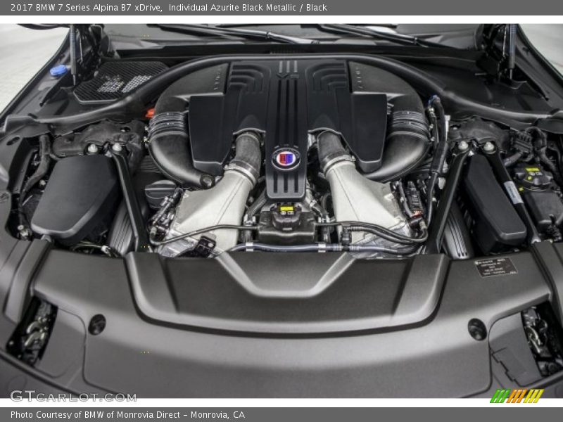  2017 7 Series Alpina B7 xDrive Engine - 4.4 Liter DI TwinPower Turbocharged DOHC 32-Valve VVT V8