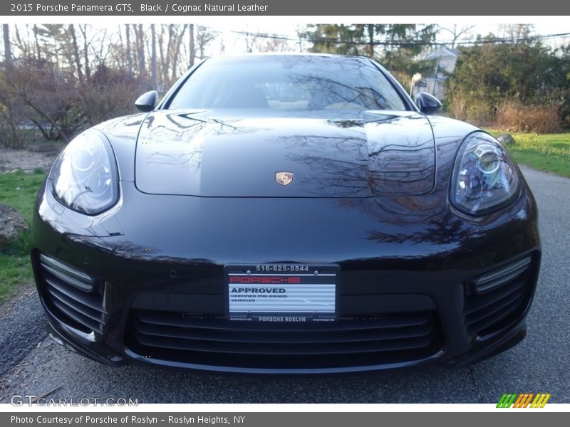 Black / Cognac Natural Leather 2015 Porsche Panamera GTS
