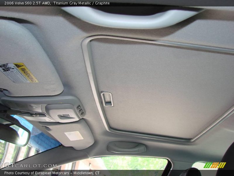 Titanium Gray Metallic / Graphite 2006 Volvo S60 2.5T AWD