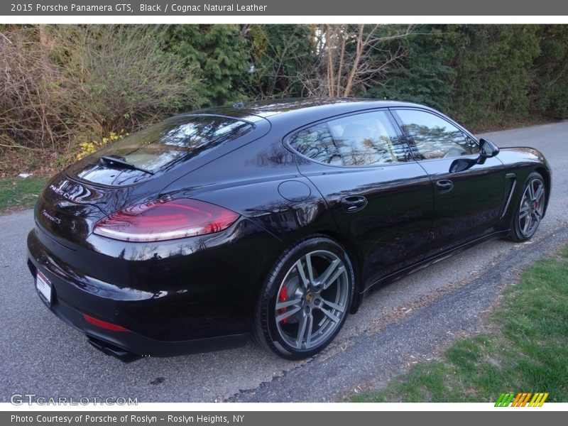 Black / Cognac Natural Leather 2015 Porsche Panamera GTS