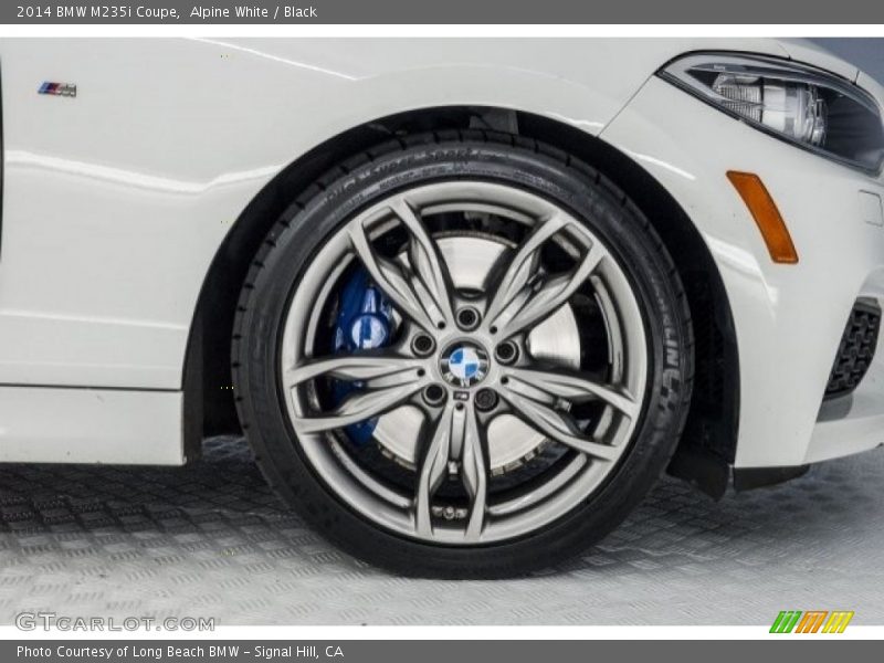 Alpine White / Black 2014 BMW M235i Coupe