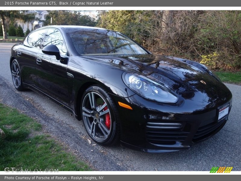 Black / Cognac Natural Leather 2015 Porsche Panamera GTS