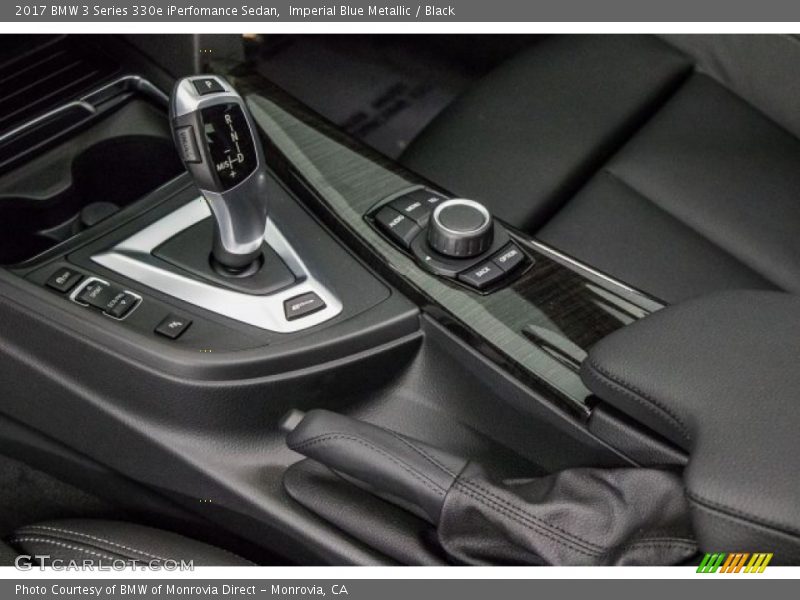 Imperial Blue Metallic / Black 2017 BMW 3 Series 330e iPerfomance Sedan