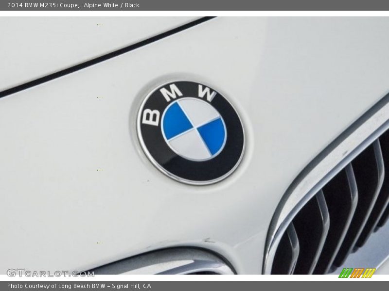 Alpine White / Black 2014 BMW M235i Coupe