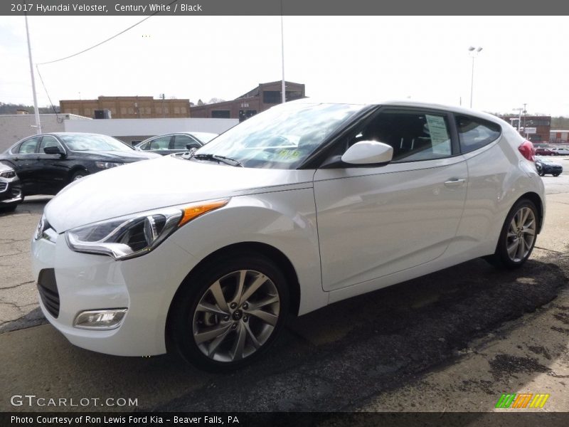 Century White / Black 2017 Hyundai Veloster