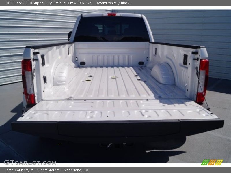 Oxford White / Black 2017 Ford F350 Super Duty Platinum Crew Cab 4x4
