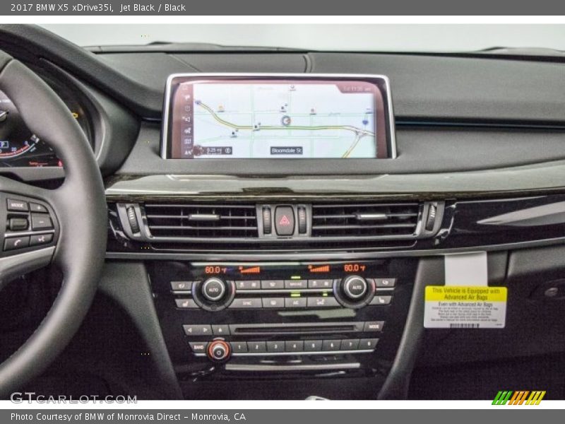 Jet Black / Black 2017 BMW X5 xDrive35i