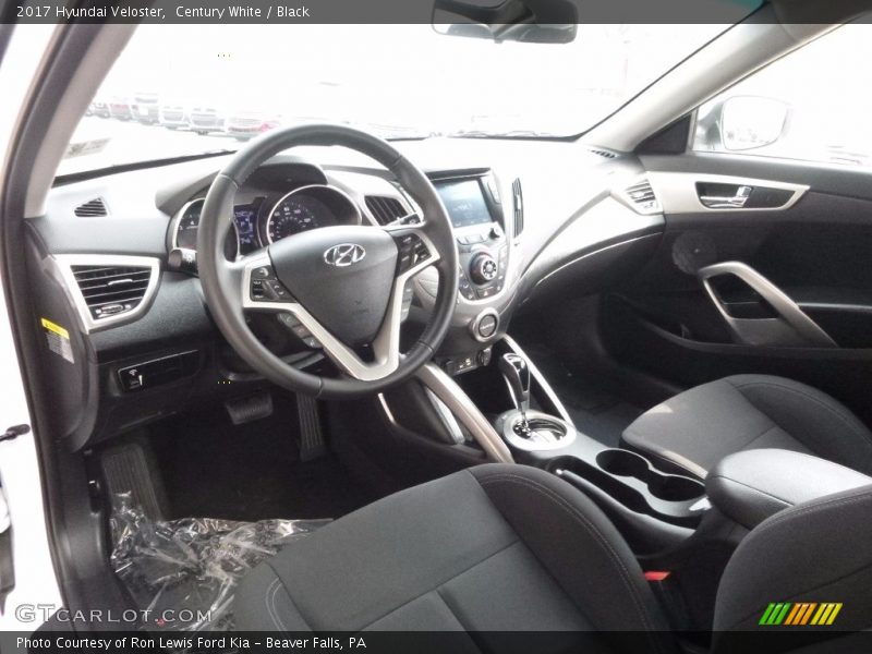  2017 Veloster  Black Interior
