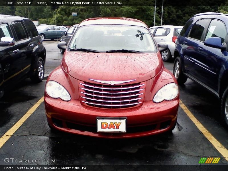 Inferno Red Crystal Pearl / Pastel Slate Gray 2006 Chrysler PT Cruiser