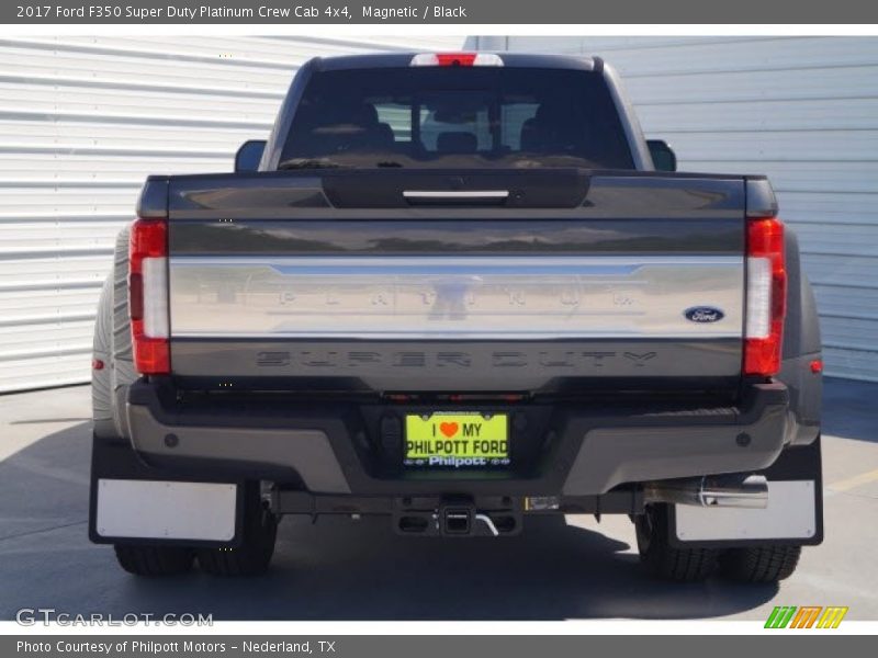 Magnetic / Black 2017 Ford F350 Super Duty Platinum Crew Cab 4x4
