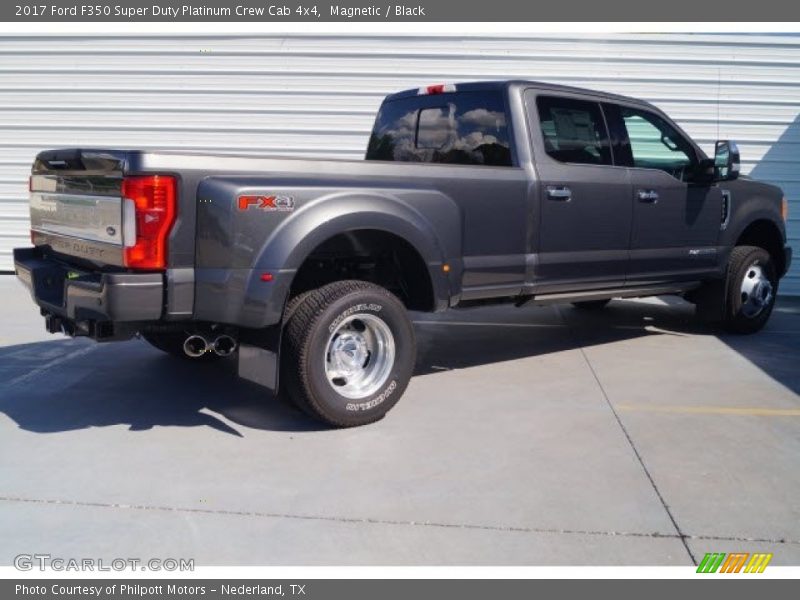 Magnetic / Black 2017 Ford F350 Super Duty Platinum Crew Cab 4x4