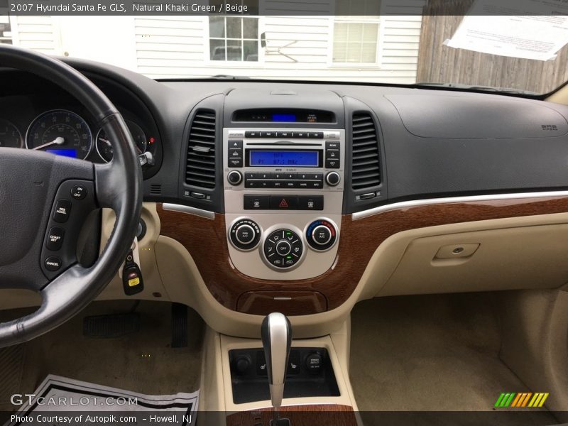 Natural Khaki Green / Beige 2007 Hyundai Santa Fe GLS