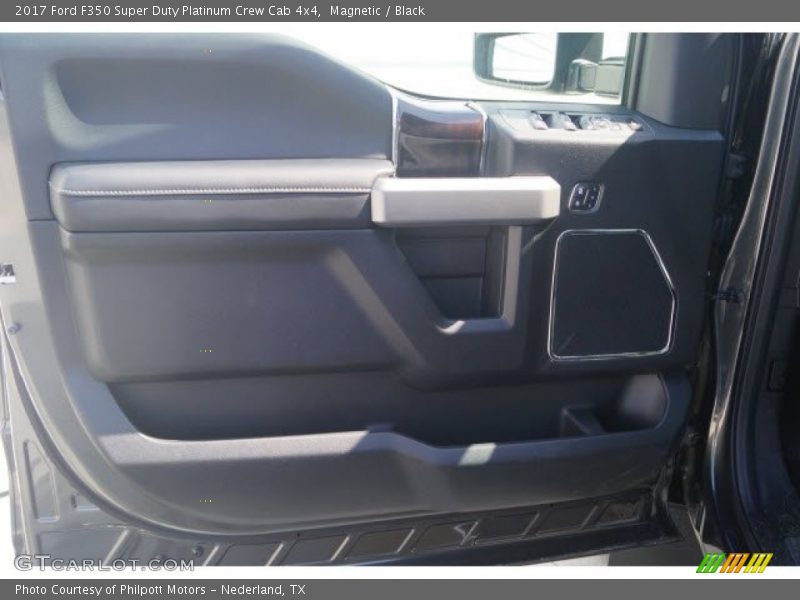 Magnetic / Black 2017 Ford F350 Super Duty Platinum Crew Cab 4x4
