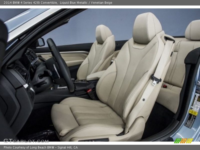  2014 4 Series 428i Convertible Venetian Beige Interior