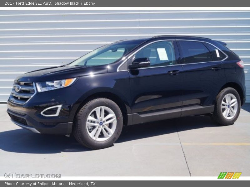 Front 3/4 View of 2017 Edge SEL AWD