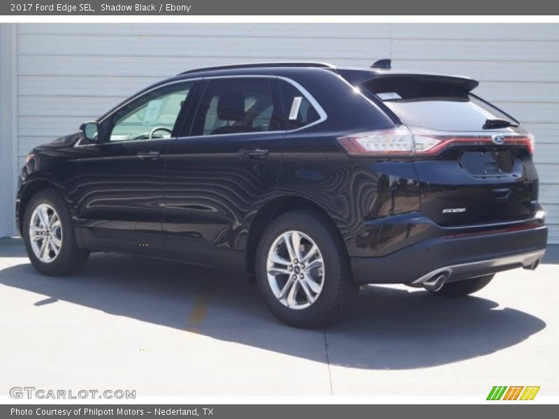 Shadow Black / Ebony 2017 Ford Edge SEL