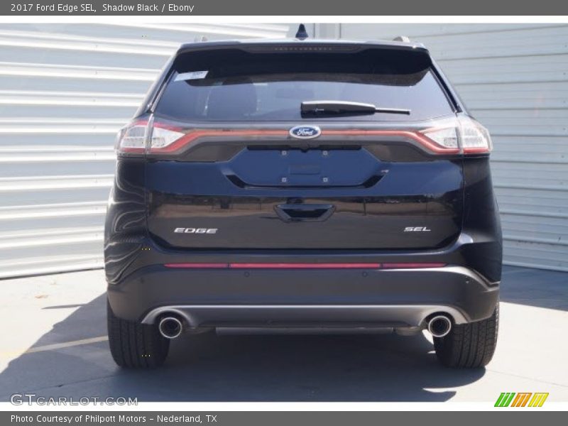 Shadow Black / Ebony 2017 Ford Edge SEL