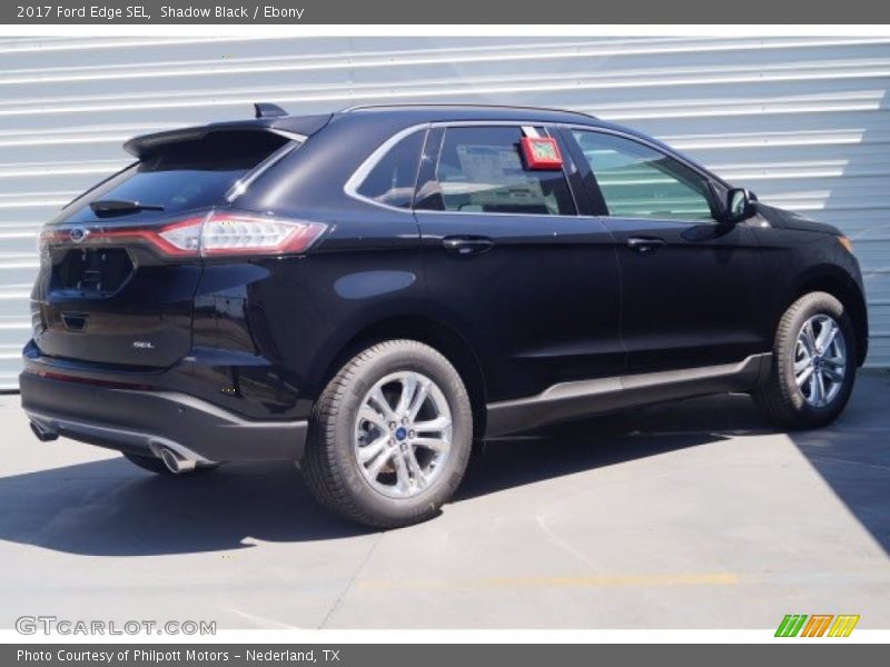 Shadow Black / Ebony 2017 Ford Edge SEL