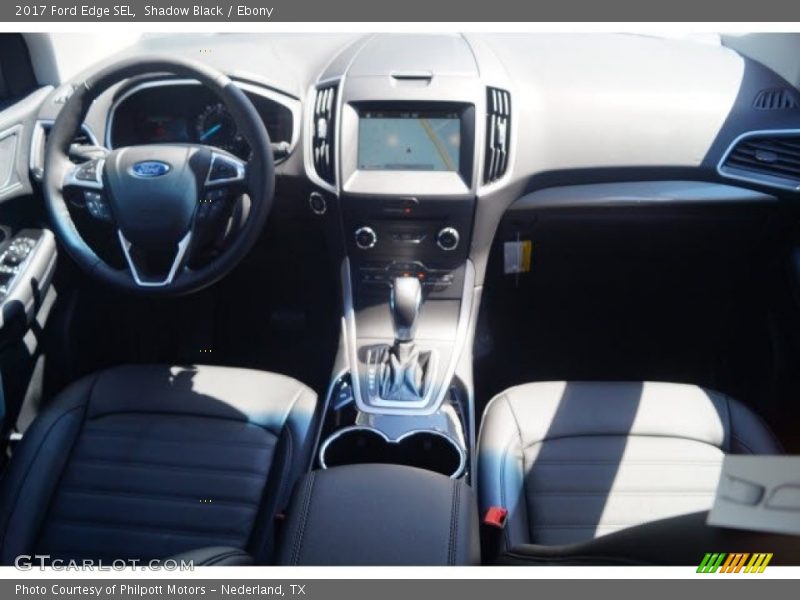 Shadow Black / Ebony 2017 Ford Edge SEL